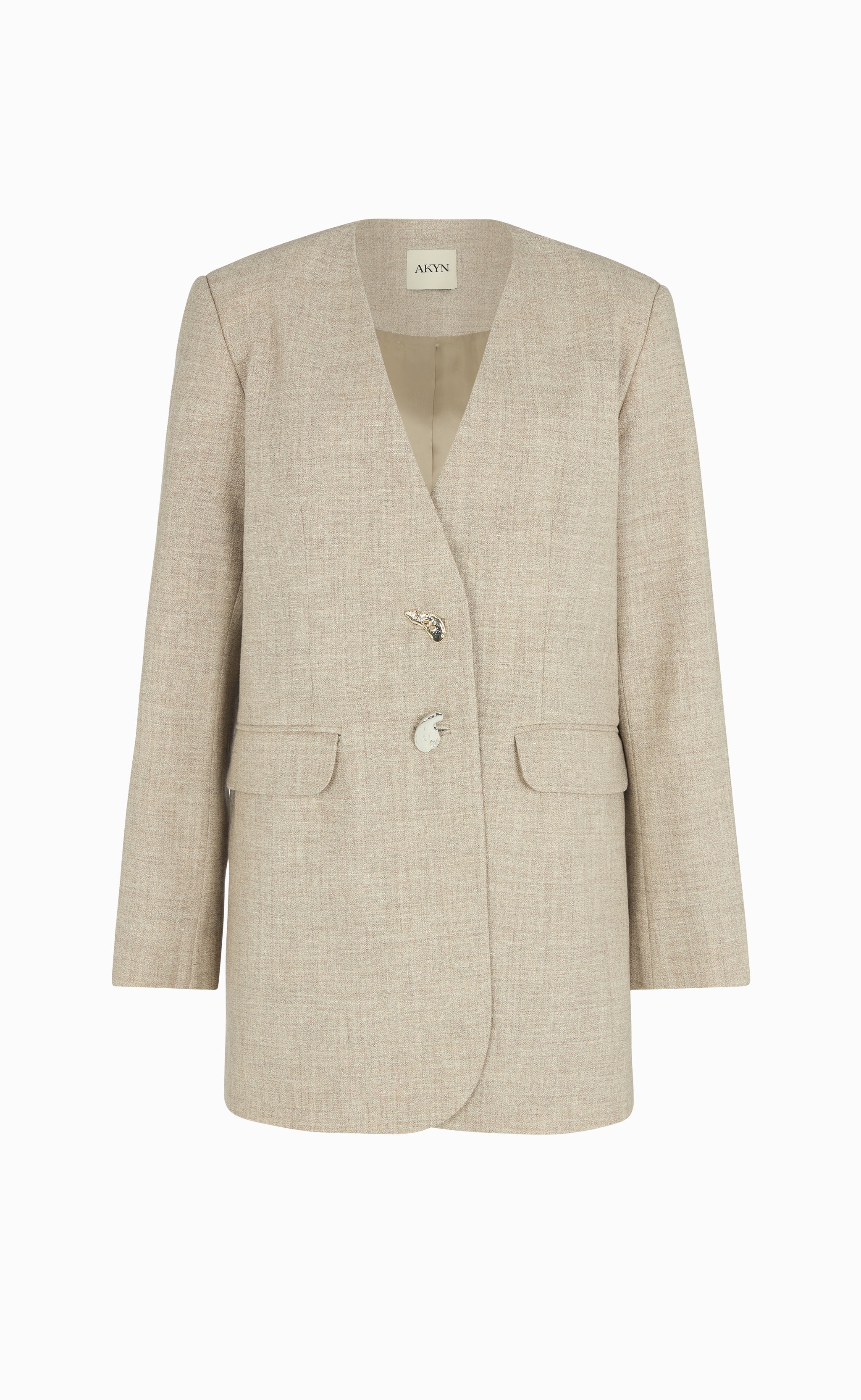HAZEL GREY UNDYED JACKET