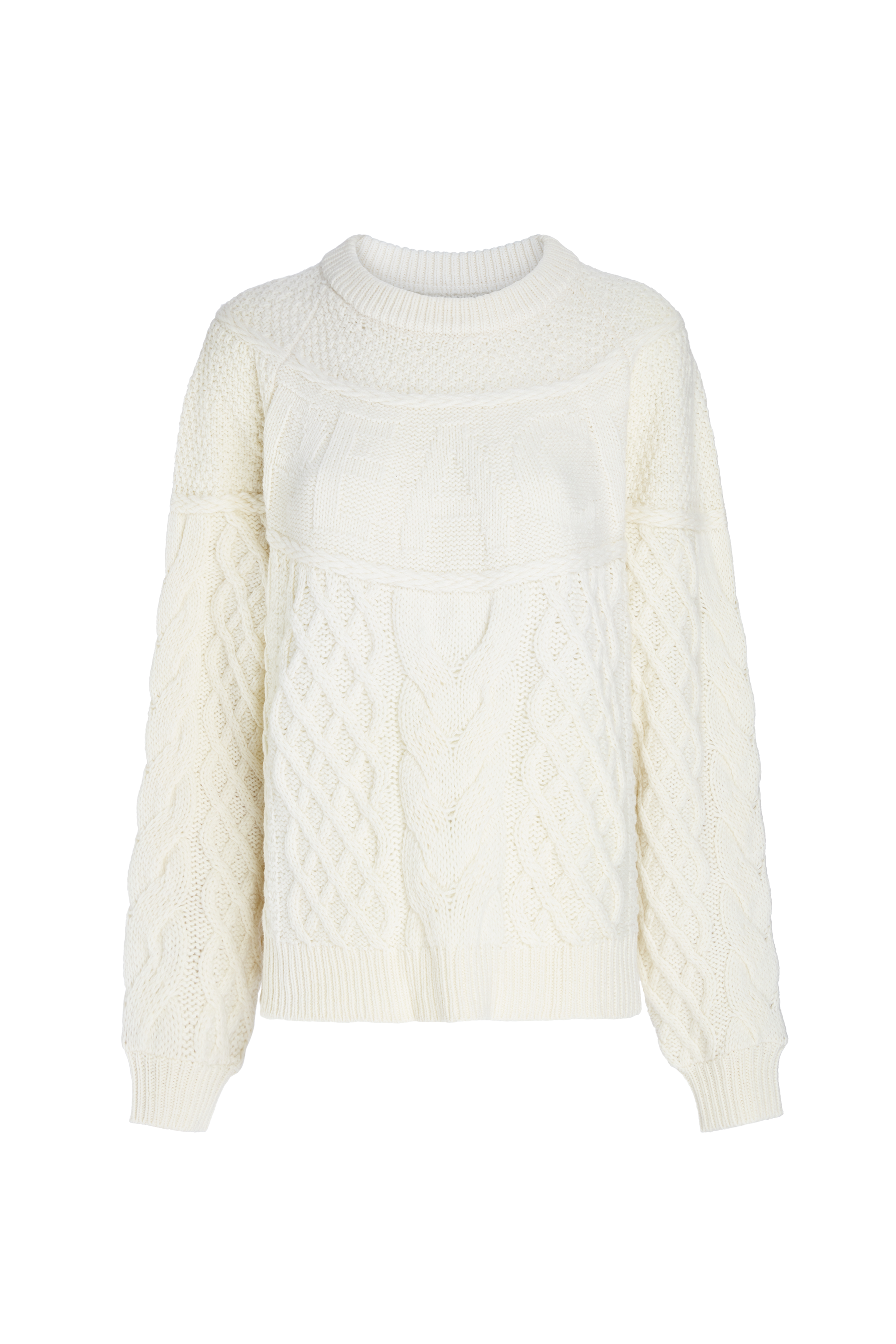 PEACE IVORY JUMPER