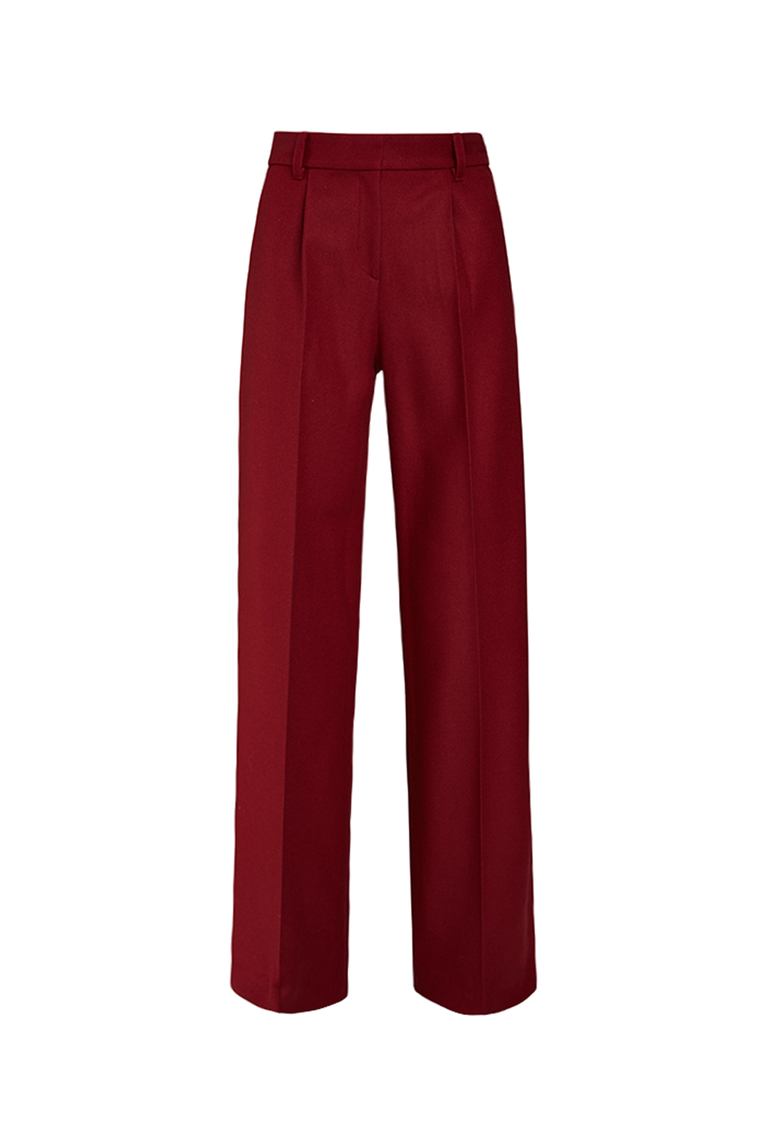 PERLA DEEP RED TROUSERS