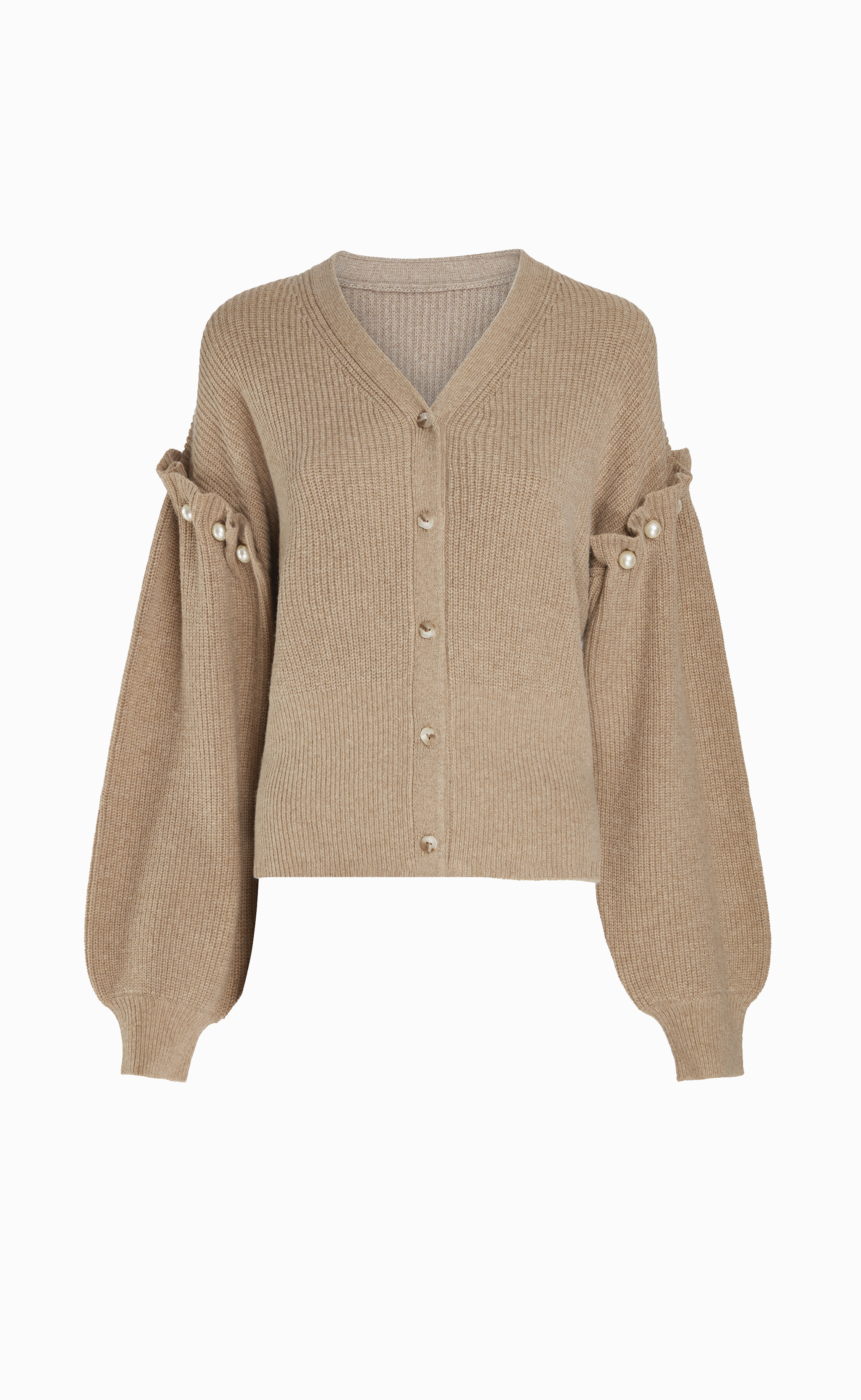 ZELIA OATMEAL CARDIGAN
