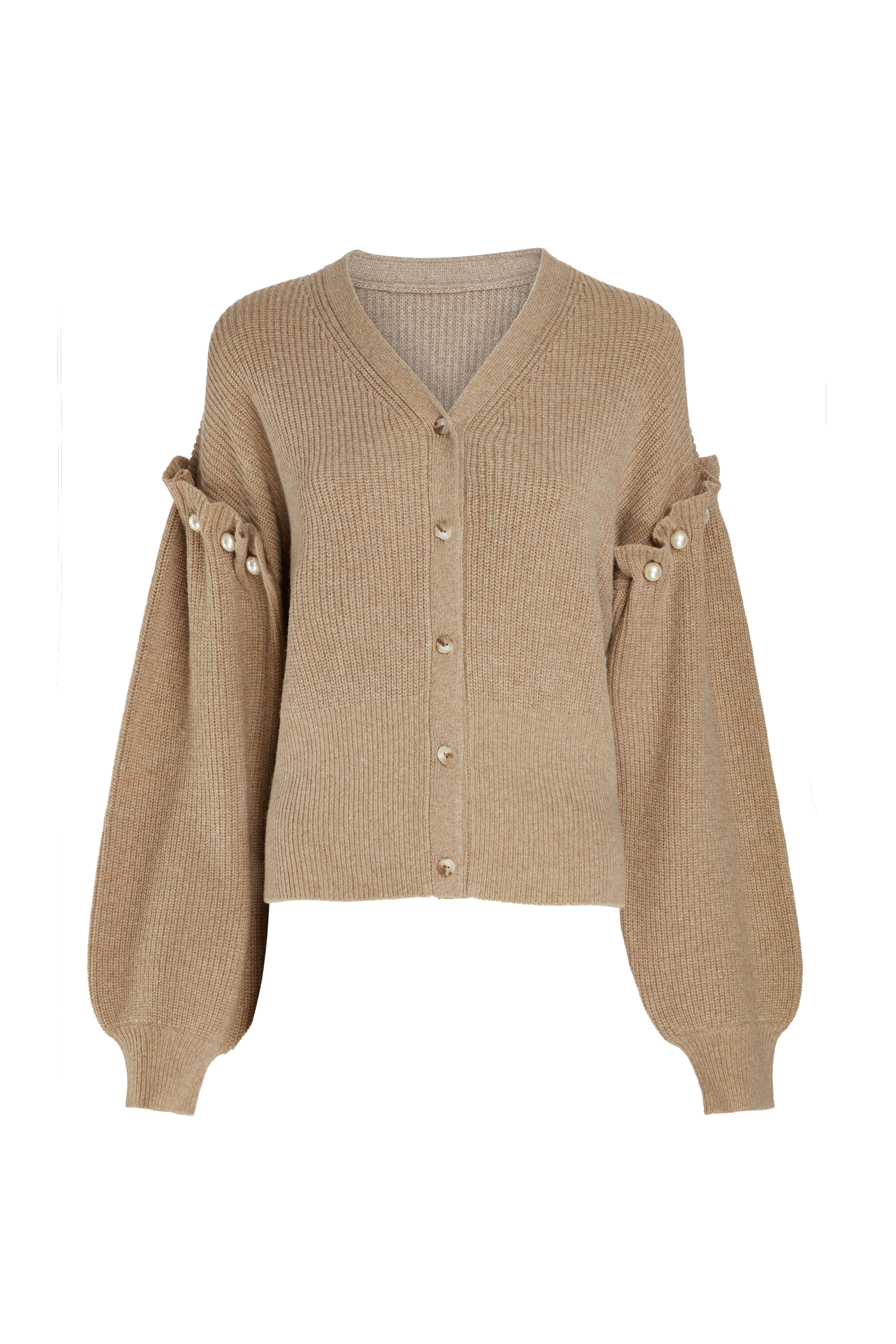 ZELIA OATMEAL CARDIGAN