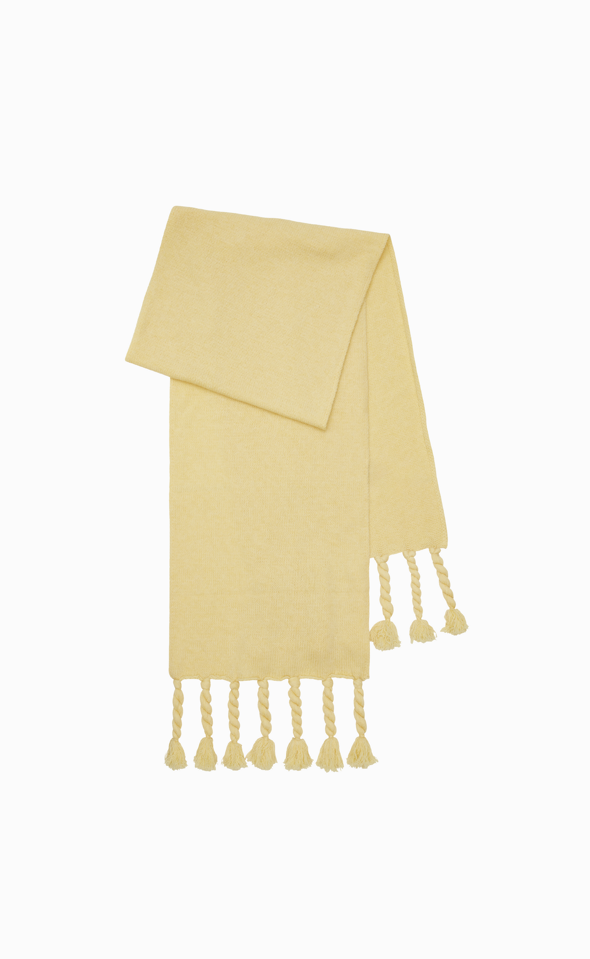 PALE YELLOW SCARF